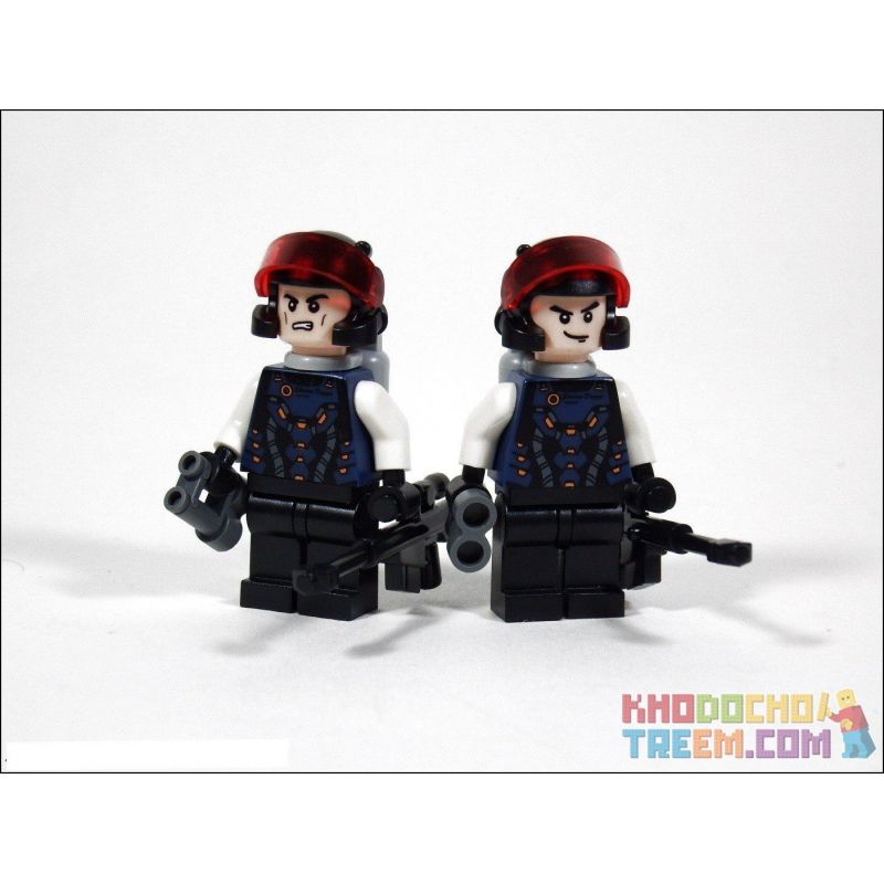 GUDI 8216 non  TRUNG TÂM PHÒNG VỆ bộ đồ chơi xếp lắp ráp ghép mô hình Earth Border Biến Giới Trái Đất 531 khối