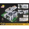COBI 3043 non  ĐẠI ĐỘI ANH HÙNG 3 VỊ TRÍ CỦA QUÂN ĐỨC tỷ lệ 1:35 bộ đồ chơi xếp lắp ráp ghép mô hình Military Army GERMAN FIGHTING POSITION Quân Sự Bộ Đội 642 khối