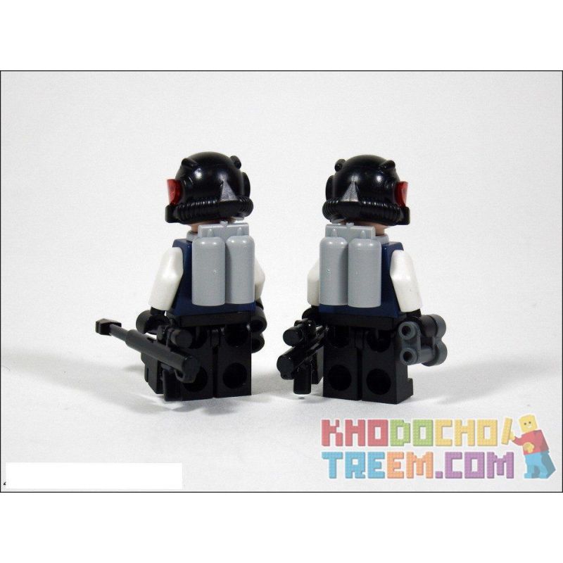 GUDI 8216 non  TRUNG TÂM PHÒNG VỆ bộ đồ chơi xếp lắp ráp ghép mô hình Earth Border Biến Giới Trái Đất 531 khối