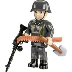 COBI 3043 non  ĐẠI ĐỘI ANH HÙNG 3 VỊ TRÍ CỦA QUÂN ĐỨC tỷ lệ 1:35 bộ đồ chơi xếp lắp ráp ghép mô hình Military Army GERMAN FIGHTING POSITION Quân Sự Bộ Đội 642 khối