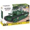 COBI 2717 non  XE TĂNG BỘ BINH CHURCHILL MK. IV tỷ lệ 1:48 bộ đồ chơi xếp lắp ráp ghép mô hình Military Army Quân Sự Bộ Đội 315 khối
