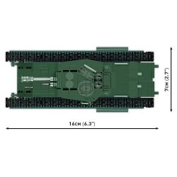 COBI 2717 non  XE TĂNG BỘ BINH CHURCHILL MK. IV tỷ lệ 1:48 bộ đồ chơi xếp lắp ráp ghép mô hình Military Army Quân Sự Bộ Đội 315 khối