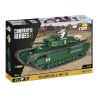 COBI 3046 non  ĐẠI ĐỘI ANH HÙNG 3 XE TĂNG BỘ BINH CHURCHILL MK. III tỷ lệ 1:35 bộ đồ chơi xếp lắp ráp ghép mô hình Military Army Quân Sự Bộ Đội 654 khối