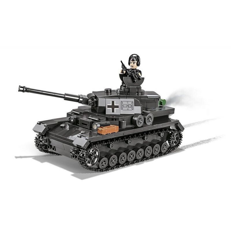 COBI 3045 non Lego ĐẠI ĐỘI ANH HÙNG 3 PANZER IV TYPE tỷ lệ 1:35 bộ đồ chơi xếp lắp ráp ghép mô hình Military Army PANZER IV AUSF. G Quân Sự Bộ Đội 610 khối