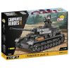 COBI 3045 non  ĐẠI ĐỘI ANH HÙNG 3 PANZER IV TYPE tỷ lệ 1:35 bộ đồ chơi xếp lắp ráp ghép mô hình Military Army PANZER IV AUSF. G Quân Sự Bộ Đội 610 khối