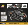 COBI 3045 non  ĐẠI ĐỘI ANH HÙNG 3 PANZER IV TYPE tỷ lệ 1:35 bộ đồ chơi xếp lắp ráp ghép mô hình Military Army PANZER IV AUSF. G Quân Sự Bộ Đội 610 khối