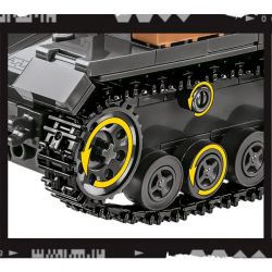 COBI 3045 non  ĐẠI ĐỘI ANH HÙNG 3 PANZER IV TYPE tỷ lệ 1:35 bộ đồ chơi xếp lắp ráp ghép mô hình Military Army PANZER IV AUSF. G Quân Sự Bộ Đội 610 khối
