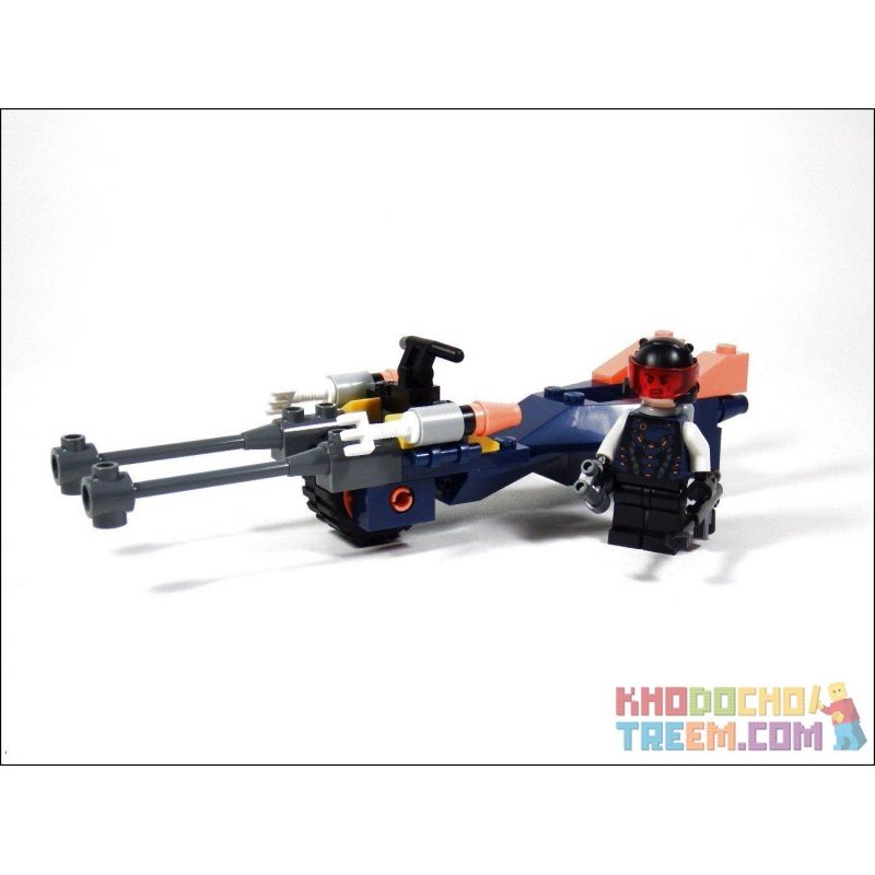 GUDI 8216 non  TRUNG TÂM PHÒNG VỆ bộ đồ chơi xếp lắp ráp ghép mô hình Earth Border Biến Giới Trái Đất 531 khối