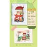 GUDI 51013 non  4 KHUNG CẢNH ĐƯỜNG PHỐ TRONG HÀNH TRÌNH BƯU ĐIỆN XINNIAN COFFEE TIME MAIXIANG STORY KHÁCH SẠN bộ đồ chơi xếp lắp ráp ghép mô hình Creator STREET ON THE JOURNEY Sáng Tạo 1098 khối