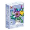 DK 3028 non  BÓ HOA bộ đồ chơi xếp lắp ráp ghép mô hình Flowers 528 khối