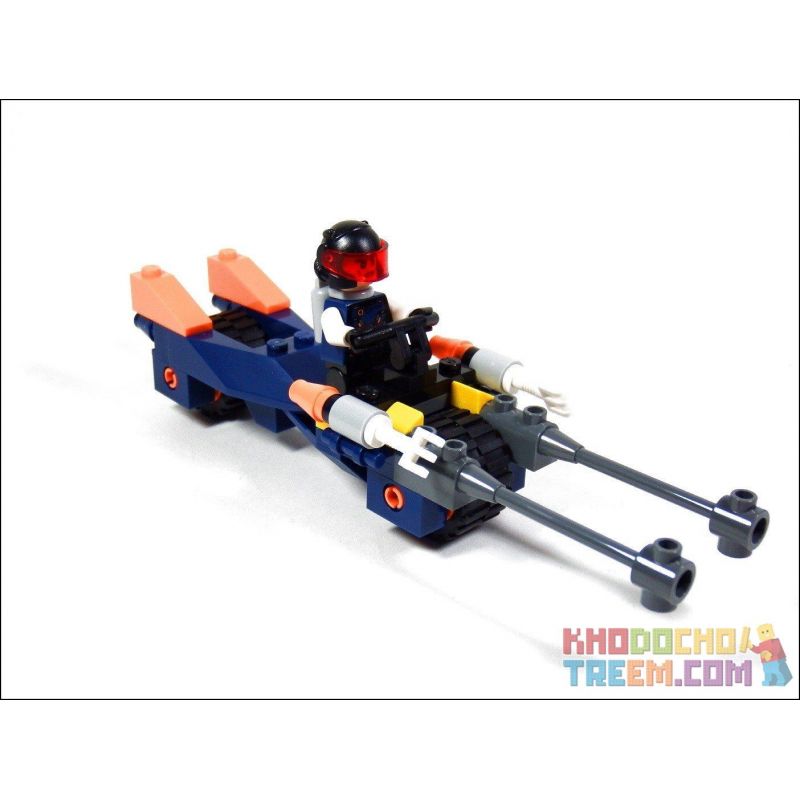 GUDI 8216 non  TRUNG TÂM PHÒNG VỆ bộ đồ chơi xếp lắp ráp ghép mô hình Earth Border Biến Giới Trái Đất 531 khối