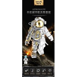 GISEGA G8901 8901 non  XU HƯỚNG CÔNG NGHỆ CYBORG PHI HÀNH GIA PHIÊN BẢN GIỚI HẠN bộ đồ chơi xếp lắp ráp ghép mô hình 1088 khối