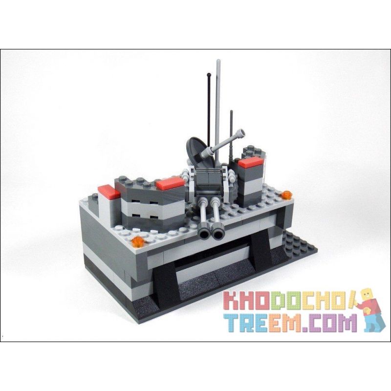 GUDI 8216 non  TRUNG TÂM PHÒNG VỆ bộ đồ chơi xếp lắp ráp ghép mô hình Earth Border Biến Giới Trái Đất 531 khối