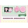 TOP TOY TC1910 1910 non  LÀN SÓNG RETRO CỦA GIA ĐÌNH SANRIO MÁY ẢNH PHẢN CHIẾU ĐÔI COOLOMI bộ đồ chơi xếp lắp ráp ghép mô hình Movie & Game MY KUROMI Phim Và Trò Chơi 400 khối