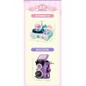 TOP TOY TC1910 1910 non  LÀN SÓNG RETRO CỦA GIA ĐÌNH SANRIO MÁY ẢNH PHẢN CHIẾU ĐÔI COOLOMI bộ đồ chơi xếp lắp ráp ghép mô hình Movie & Game MY KUROMI Phim Và Trò Chơi 400 khối