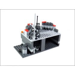 GUDI 8216 non  TRUNG TÂM PHÒNG VỆ bộ đồ chơi xếp lắp ráp ghép mô hình Earth Border Biến Giới Trái Đất 531 khối