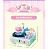 TOP TOY TC1909 1909 non  LÀN SÓNG RETRO CỦA GIA ĐÌNH SANRIO MÁY GHI ÂM VINYL GIAI ĐIỆU bộ đồ chơi xếp lắp ráp ghép mô hình Movie & Game MY MELODY Phim Và Trò Chơi 500 khối
