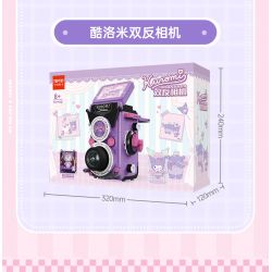 TOP TOY TC1909 1909 non  LÀN SÓNG RETRO CỦA GIA ĐÌNH SANRIO MÁY GHI ÂM VINYL GIAI ĐIỆU bộ đồ chơi xếp lắp ráp ghép mô hình Movie & Game MY MELODY Phim Và Trò Chơi 500 khối