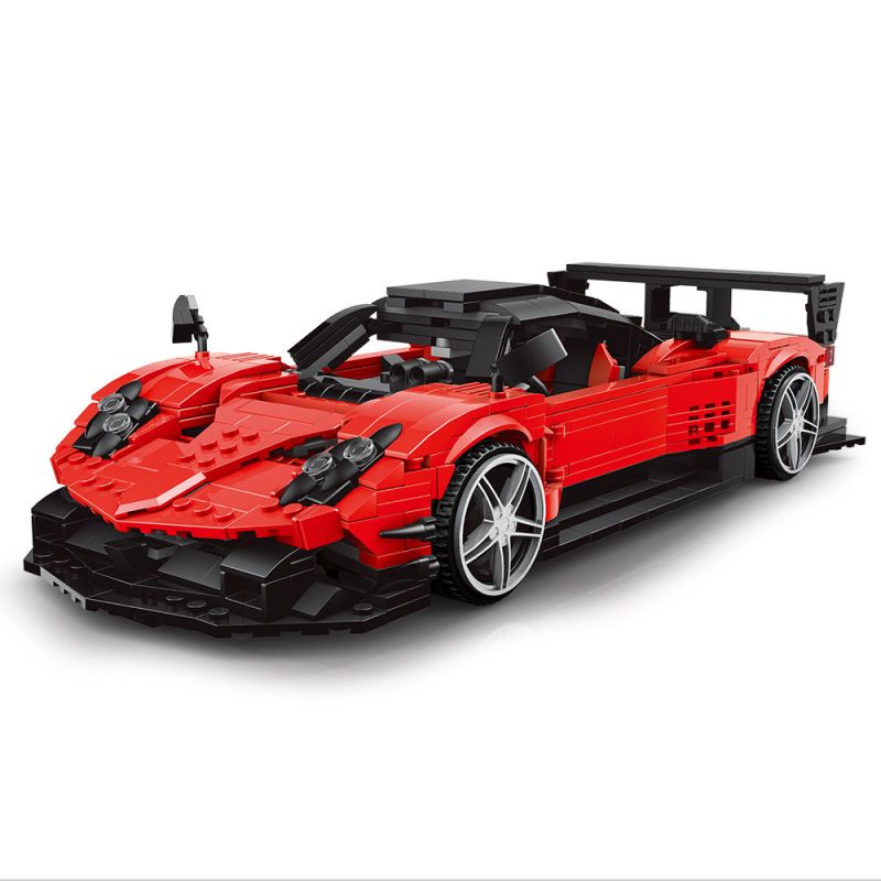 MouldKing 10041 Mould King 10041 non Lego PAGANI ZONDA R bộ đồ chơi xếp lắp ráp ghép mô hình Model Team Mô Hình Hiện Đại 1278 khối