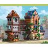 JIESTAR 89151 non  QUÁN RƯỢU THỜI TRUNG CỔ bộ đồ chơi xếp lắp ráp ghép mô hình Medieval Castle MEDIEVAL TAVERN Chiến Tranh Trung Cổ 2843 khối