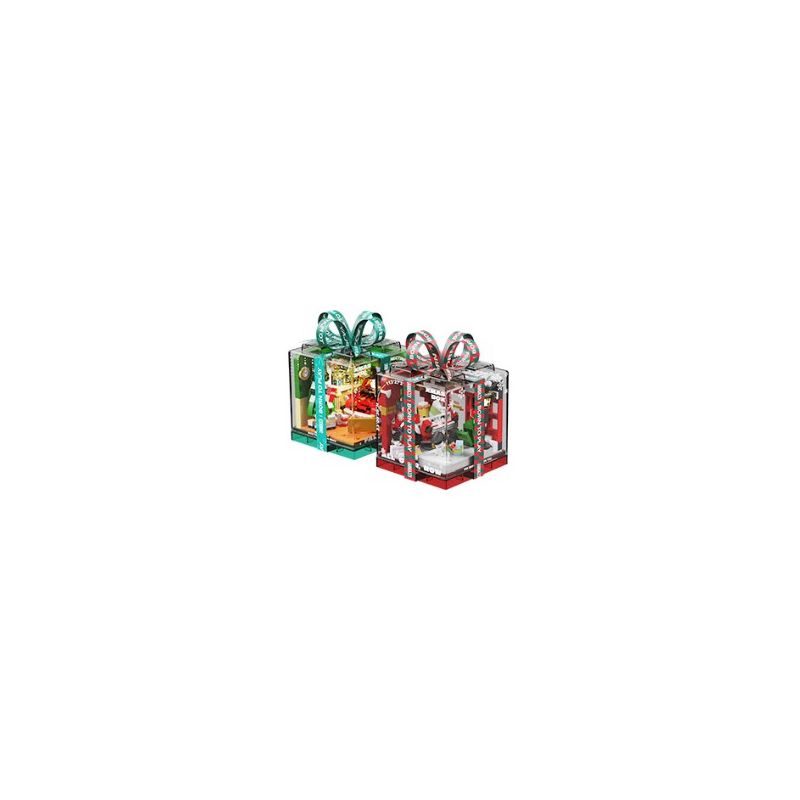 AREA-X AX0088 0088 non Lego MÙA ĐÔNG HẠN CHẾ bộ đồ chơi xếp lắp ráp ghép mô hình Christmas Giáng Sinh