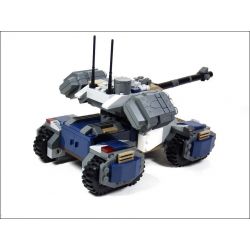 GUDI 8216 non  TRUNG TÂM PHÒNG VỆ bộ đồ chơi xếp lắp ráp ghép mô hình Earth Border Biến Giới Trái Đất 531 khối