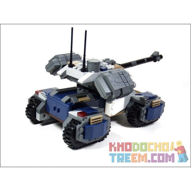 GUDI 8216 non  TRUNG TÂM PHÒNG VỆ bộ đồ chơi xếp lắp ráp ghép mô hình Earth Border Biến Giới Trái Đất 531 khối