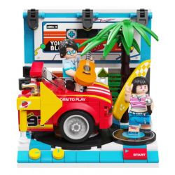 AREA-X AB0008 0008 non  LỄ HỘI ÂM NHẠC DÂU TÂY X-BOX SÂN KHẤU MÁU MỚI bộ đồ chơi xếp lắp ráp ghép mô hình YOUNGBLOOD STAGE