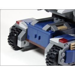 GUDI 8216 non  TRUNG TÂM PHÒNG VỆ bộ đồ chơi xếp lắp ráp ghép mô hình Earth Border Biến Giới Trái Đất 531 khối