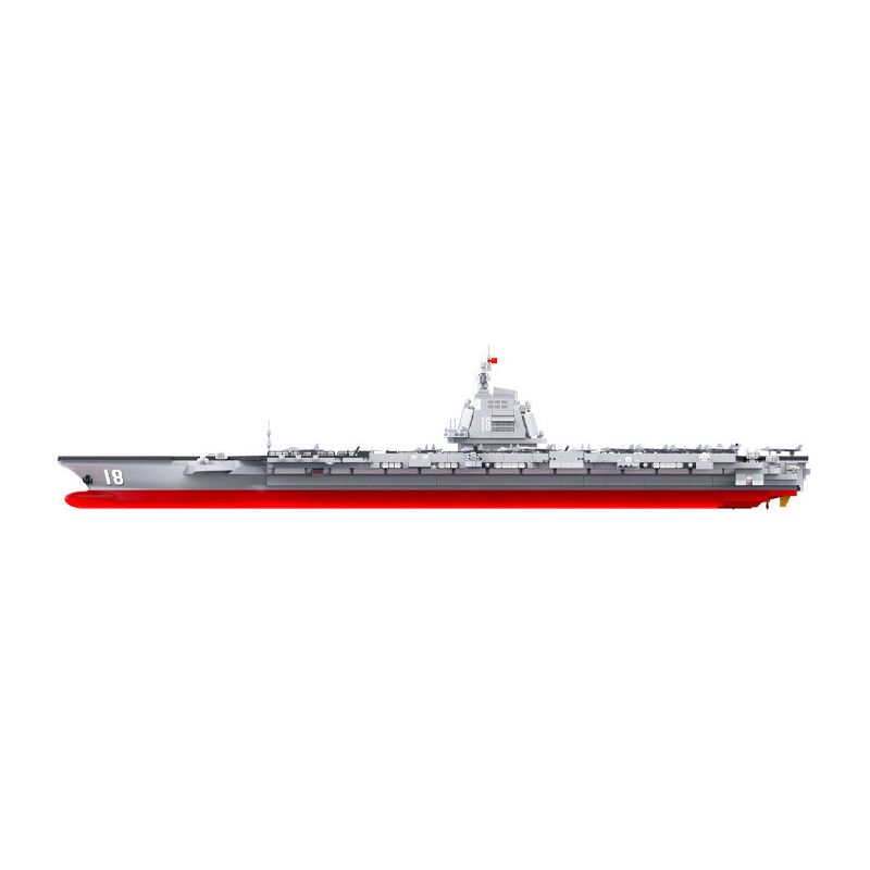 ZDEL DL-40023 40023 DL40023 non  TÀU SÂN BAY LOẠI 003 PHÚC KIẾN tỷ lệ 1:300 bộ đồ chơi xếp lắp ráp ghép mô hình Military Army 003 AIRCRAFT CARRIER Quân Sự Bộ Đội 2550 khối