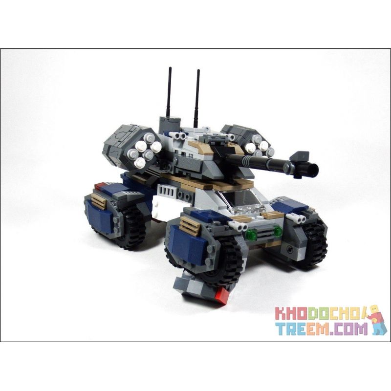 GUDI 8216 non  TRUNG TÂM PHÒNG VỆ bộ đồ chơi xếp lắp ráp ghép mô hình Earth Border Biến Giới Trái Đất 531 khối