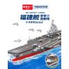 ZDEL DL-40023 40023 DL40023 non  TÀU SÂN BAY LOẠI 003 PHÚC KIẾN tỷ lệ 1:300 bộ đồ chơi xếp lắp ráp ghép mô hình Military Army 003 AIRCRAFT CARRIER Quân Sự Bộ Đội 2550 khối