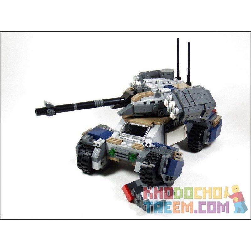 GUDI 8216 non  TRUNG TÂM PHÒNG VỆ bộ đồ chơi xếp lắp ráp ghép mô hình Earth Border Biến Giới Trái Đất 531 khối