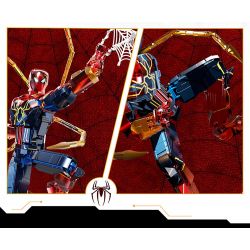 THULE 6015 non  MÁY NGƯỜI NHỆN bộ đồ chơi xếp lắp ráp ghép mô hình Spider-Man SPIDER HERO UPHOLD JUSTICE 1132 khối THULE 6015 non  MÁY NGƯỜI NHỆN bộ đồ chơi xếp lắp ráp ghép mô hình Spider-Man SPIDER HERO UPHOLD JUSTICE 1132 khối