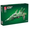 JIESTAR 61108 non  SỨ MỆNH VINH QUANG F-14 bộ đồ chơi xếp lắp ráp ghép mô hình Military Army MISSION GLORY F-14 Quân Sự Bộ Đội 201 khối