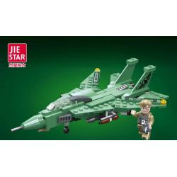 JIESTAR 61108 non  SỨ MỆNH VINH QUANG F-14 bộ đồ chơi xếp lắp ráp ghép mô hình Military Army MISSION GLORY F-14 Quân Sự Bộ Đội 201 khối