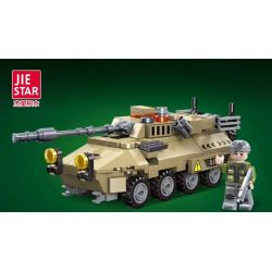 JIESTAR 61107 non  NHIỆM VỤ VINH QUANG XE BỌC THÉP bộ đồ chơi xếp lắp ráp ghép mô hình Military Army MISSION GLORY ARMORED CAR Quân Sự Bộ Đội 186 khối