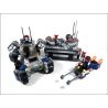 GUDI 8216 non  TRUNG TÂM PHÒNG VỆ bộ đồ chơi xếp lắp ráp ghép mô hình Earth Border Biến Giới Trái Đất 531 khối