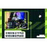 FUNIFY W9006 9006 non  CHIẾN BINH CHỨC NĂNG ZENN TRẮNG bộ đồ chơi xếp lắp ráp ghép mô hình VECTOR WARRIOR