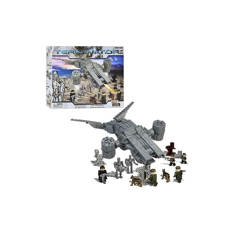 BEST-LOCK 01044T non Lego KẺ HỦY DIỆT bộ đồ chơi xếp lắp ráp ghép mô hình Terminator 300 khối