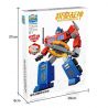 QIAO LE TONG TS30106-2 30106-2 non  THẦN CHIẾN TRANH QINGTIAN bộ đồ chơi xếp lắp ráp ghép mô hình Transformers TRANSMUTATION Robot Đại Chiến Người Máy Biến Hình 375 khối