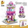 PanlosBrick 657038 Panlos Brick 657038 non  CỬA HÀNG TÚI XÁCH NỮ bộ đồ chơi xếp lắp ráp ghép mô hình Mini Modular STREEVIEW Đường Phố Thu Nhỏ 266 khối