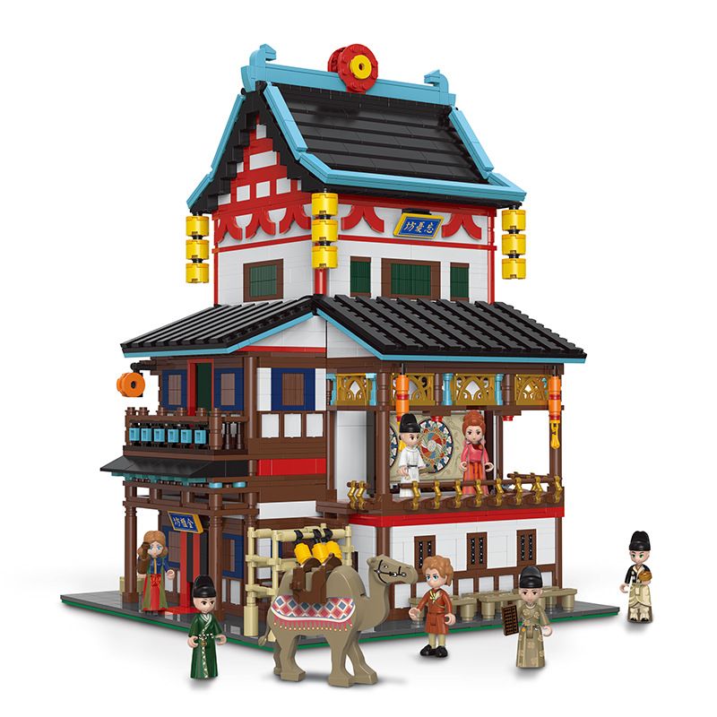 XINGBAO 01032 non Lego QUÊN bộ đồ chơi xếp lắp ráp ghép mô hình Mini Modular Đường Phố Thu Nhỏ 2895 khối