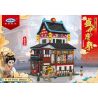 XINGBAO 01032 non  QUÊN bộ đồ chơi xếp lắp ráp ghép mô hình Mini Modular Đường Phố Thu Nhỏ 2895 khối