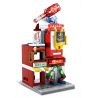 PanlosBrick 657032 Panlos Brick 657032 non  QUẦY BAR CỬA HÀNG TIỆN LỢI bộ đồ chơi xếp lắp ráp ghép mô hình Mini Modular STREEVIEW Đường Phố Thu Nhỏ 273 khối