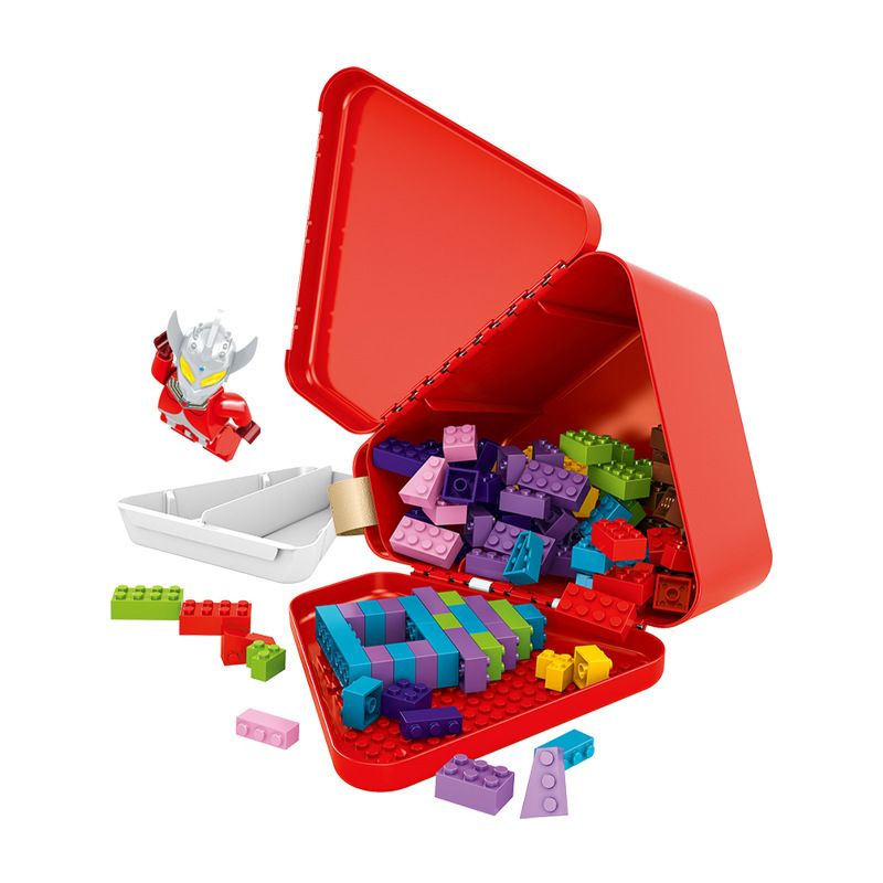 PanlosBrick 699007 699007C Panlos Brick 699007 699007C non Lego BÀN HỌC ĐA NĂNG bộ đồ chơi xếp lắp ráp ghép mô hình Miscellaneous BABY COLLECTION BOX Lung Tung 100 khối