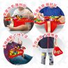 PanlosBrick 699007 699007C Panlos Brick 699007 699007C non  BÀN HỌC ĐA NĂNG bộ đồ chơi xếp lắp ráp ghép mô hình Miscellaneous BABY COLLECTION BOX Lung Tung 100 khối