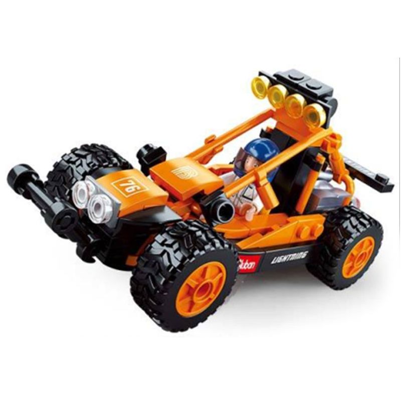 SLUBAN M38-B0676 B0676 0676 M38B0676 38-B0676 non Lego ĐUA CÁT bộ đồ chơi xếp lắp ráp ghép mô hình Racing DUNE RACING CAR Cuộc Đua 113 khối