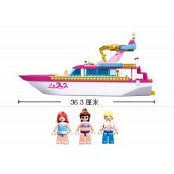 SLUBAN M38-B0722 B0722 0722 M38B0722 38-B0722 non  DU THUYỀN KỲ NGHỈ bộ đồ chơi xếp lắp ráp ghép mô hình  Các Bạn Gái 212 khối