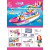 SLUBAN M38-B0722 B0722 0722 M38B0722 38-B0722 non  DU THUYỀN KỲ NGHỈ bộ đồ chơi xếp lắp ráp ghép mô hình  Các Bạn Gái 212 khối